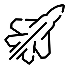 plane Line Icon