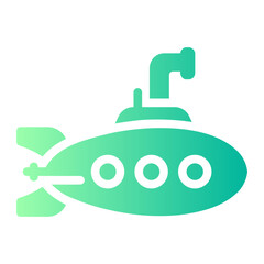 submarine Gradient icon