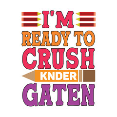 BACK TO SCHOOL T-SHIRT DESIGN 