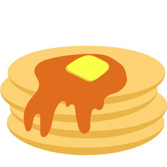 Pancake Food Illustration