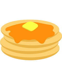 Pancake Food Illustration