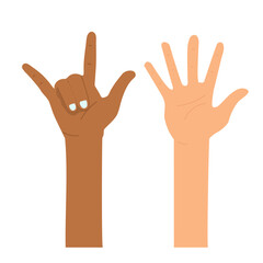 International Youth Day Hand