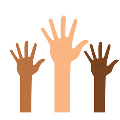 International Youth Day Hand