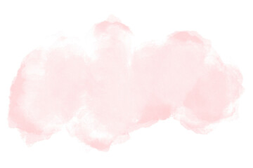 watercolor pink background. watercolor background with clouds