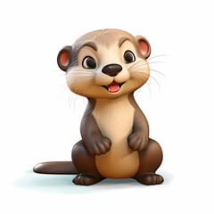 Fototapeta premium Otter