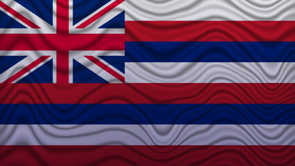 hawaii realistic flag template vector illustrator suitable for background to greeting at a  hawaii statehood day event on united states