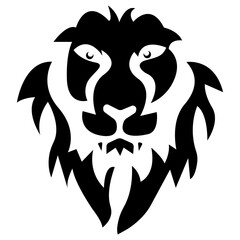 the lion vector logo design