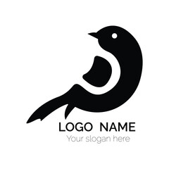 Modern bird logo template vector icon,bird logo design vector.
