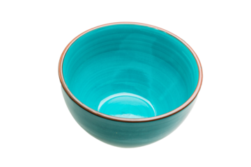 Blue empty bowl