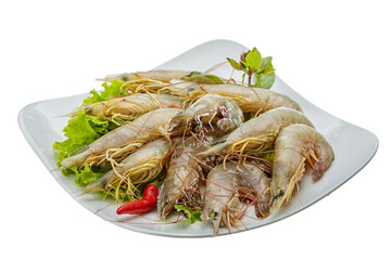 Raw tiger shrimps © Andrei Starostin