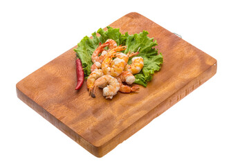 Unshelled king prawn