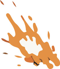 Obraz premium Explosion and flash effect materials 