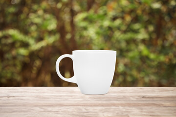 Charming White Mug for Mokup