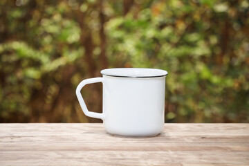 Charming White Mug for Mokup