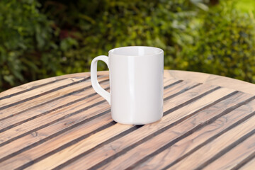 Charming White Mug for Mokup
