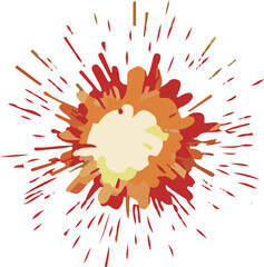 Explosion and flash effect materials
