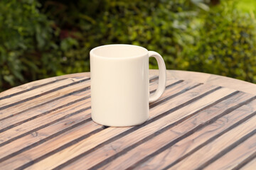 Charming White Mug for Mokup