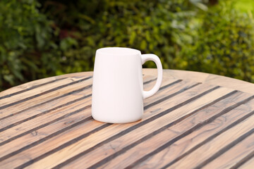 Charming White Mug for Mokup