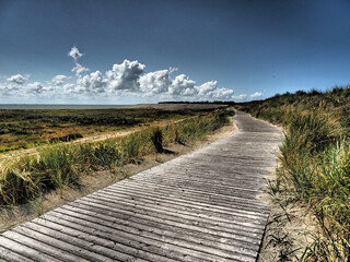 Loopdeelenweg Borkum Greune Stee