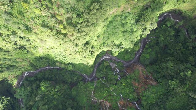 Java island. Indonesia. Air Terjun Tumpak Sewu
