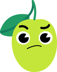 Jujube Face Confused Thinking