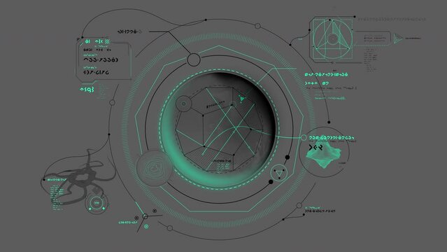 Exploration of the planet by aliens infographics.