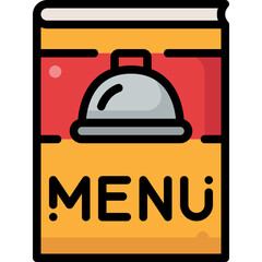 menu filled outline icon