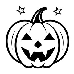 Halloween pumkin vector