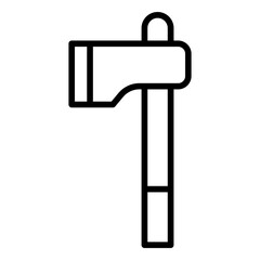 Outline Axe icon