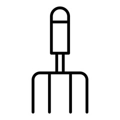 Outline Farming Fork icon