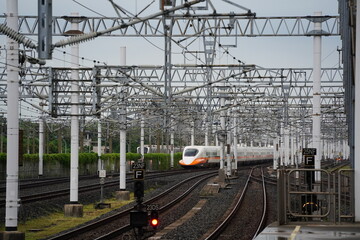 High speed rail in Taiwan.