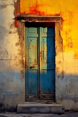 Old vintage door