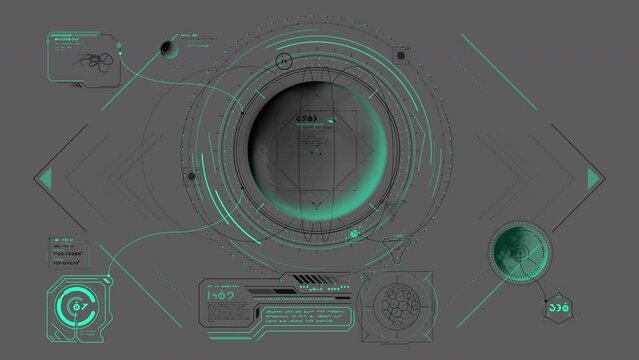 Infographics of exploration of distant space worlds.
