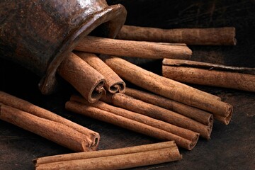Sweet Temptation: Close-Up of Cinnamon Rolls Placed on a Wooden Surface, Tempting Your Senses in 4K Resolution