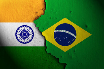 Relations between India and Brazil. India vs Brazil.