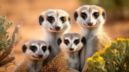 a group of raccoons