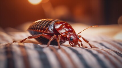 Bed bug close up