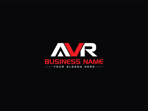 Unique Alphabet AVR av Letter Logo Icon Design For Your Business