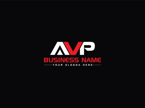 Unique Alphabet AVP av Letter Logo Icon Design For Your Business