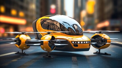 Future urban transportation. Generative AI