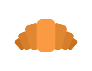 Croissant icon isolated. food sign. Symbol for mobile application