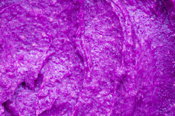 Berry yoghurt ice cream. Smoothies from fresh fruits and berries. Ice cream texture. Delicious sweet dessert close-up as a background.