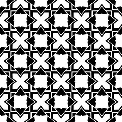 Simple monochrome texture. Abstract background. seamless repeating pattern.Black and white color.