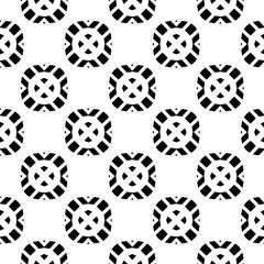 Simple monochrome texture. Abstract background. seamless repeating pattern.Black and white color.