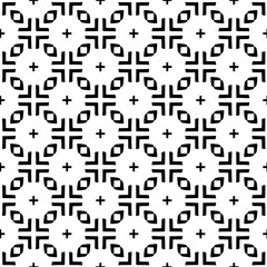 Simple monochrome texture. Abstract background. seamless repeating pattern.Black and white color.