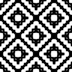 Obraz premium Simple monochrome texture. Abstract background. seamless repeating pattern.Black and white color.