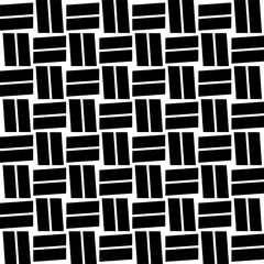 Simple monochrome texture. Abstract background. seamless repeating pattern.Black and white color.