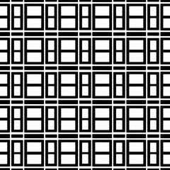 Simple monochrome texture. Abstract background. seamless repeating pattern.Black and white color.