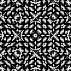 Simple monochrome texture. Abstract background. seamless repeating pattern.Black and white color.
