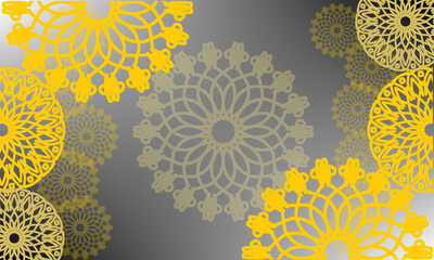 mandala patteren. with simple concept. simple and elegant background. soft style background. suitabel for wallpaper, background, decorative, etc.